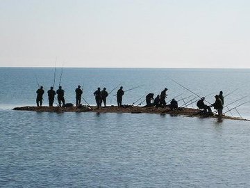 Лов пеленгаса на Азовском море