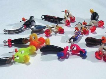 Игра мормышкой в среднем слое воды